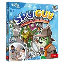 Настольная игра Trefl Шпион: Зимние приключения (Spy Guy Winter Adventure) (укр.) (02981)