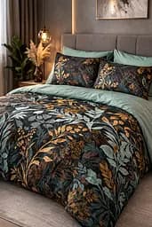 Комплект постельного белья евро 200х220 см сатин комбинированный TC303376218