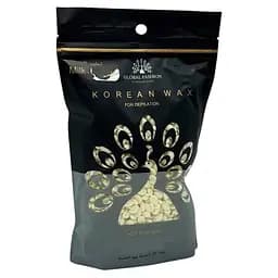 Горячий плёночный воск в гранулах Global Fashion Korean Milk 1000 г воск для депиляции лица и тела