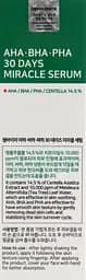 Сировотка для обличчя Some By Mi AHA BHA PHA 30 Days Miracle Serum з комплексом кислот 50 мл - мініатюра 3