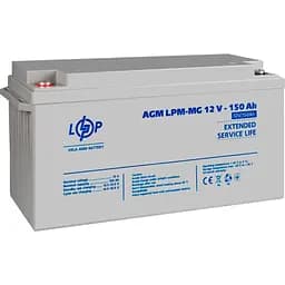 Джерело безперебійного живлення [ДБЖ] LogicPower LPM-PSW-1500VA 12V + АКБ LPM-MG 12V - 150 Ah [29700] [110196] - мініатюра 12