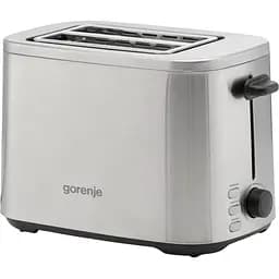 Тостер Gorenje 800 Вт подогрев размораживание пластик серебристый