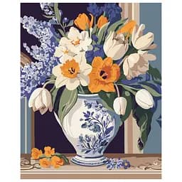 Картина по номерам "Весенние цветы" Art Craft 13154-AC 40х50 см