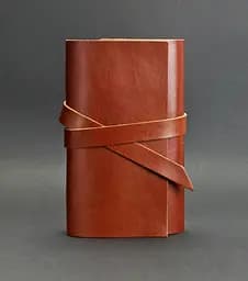 Шкіряний блокнот (Софт-бук) 1.0 світло-коричневий