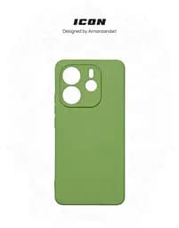 Чехол ArmorStandart ICON для Xiaomi Redmi Note 14 4G Camera cover Green (ARM79817) - мініатюра 3