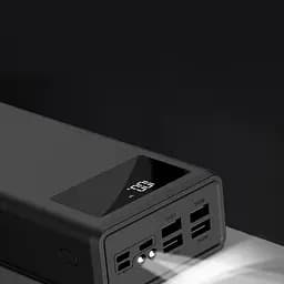 Зовнішня додаткова батарея 30000 mAh XO PR123 7 портів - мініатюра 2