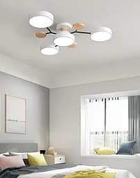 Світлодіодна LED люстра Linisoln Dim 9609/3+1WH - мініатюра 3