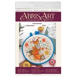 Набор для вышивки крестиком "Лисичка" AHM-009 с пяльцем