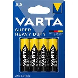 Батарейка VARTA SUPERLIFE AA BLI 4 ZINC-CARBON (4008496556267)