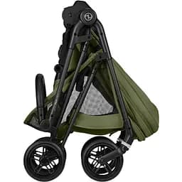 Візок Cybex Melio Carbon Moss Green з бампером (526000785) - мініатюра 8