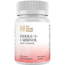 Индол-3-карбинол My Nutri Week Indole-3-Carbinol 1000 мг 60 капсул