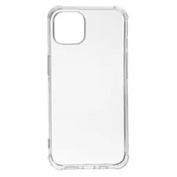 Прозрачный чехол для Apple iPhone 13 с защитой камеры и усиленными бортами, тонкий, силиконовый, бесцветный, ударостойкий, противоударный бампер c закрытой камерой, ArmorStandart (ARM59924)