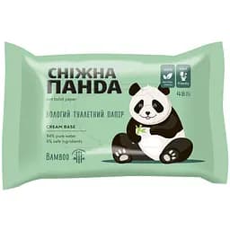 Вологий туалетний папір Сніжна Панда Bamboo Cream 48 шт.