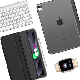 Чохол-книжка BeCover Tri Fold Hard для Apple iPad Air 11" M2/M3 2024/2025 Black (711412) - мініатюра 5