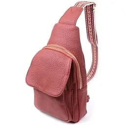 Женская сумка Vintage с одной лямкой через плечо из крупнозернистой экокожи 17х29х9 см sum0026948