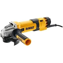 Шліфмашина кутова мережева DeWalt 1500 Вт, d=125 мм, 2800-10000 об/хв, вага 2.5 кг (DWE4257)