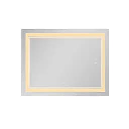 Дзеркало Qtap Cardinal 1000x800 з LED-підсвічуванням Touch, з антизапотіванням, з димером температури кольору (3000-6500K) QT0478C10080 - мініатюра 5