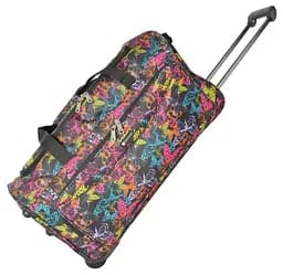 Середня дорожня сумка на колесах M Worldline Airtex 891/butterfly Різнокольоровий