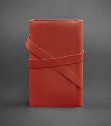 Жіночий шкіряний блокнот (Софт-бук) 1.0 кораловий