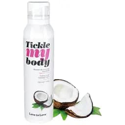 Масажна піна Love To Love Tickle My Body Coconut зволожуюча 150 мл