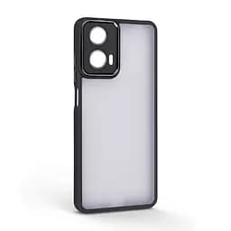 Защитный чехол для Motorola G04/G24/G04s, Shade, черный, TPU+PC, матовый, защита всего корпуса, панель-накладка, противоударный, с большими бортами, амортизирует удары при падениях, ArmorStandart (ARM75714)