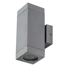 Світильник Brille вуличний фасадний AL-16 2x50W GU10 SILVER - мініатюра 4