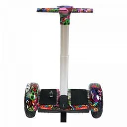 Гироскутер-сигвей с ручкой Smart Balance A8 Premium 10.5" Джунгли