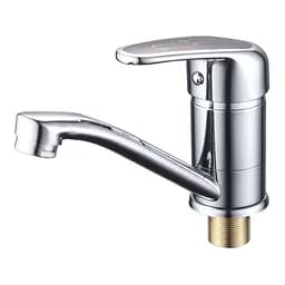 Змішувач для кухні CRON MAGIC 555-15 CM червона ручка CR0112