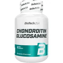 Для суглобів та зв'язок BiotechUSA MSM Chondroitin Glucosamine 60 таблеток