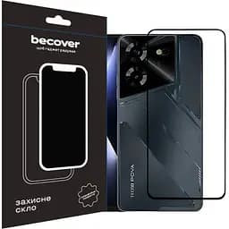 Захисне скло BeCover для Tecno POVA 5 (LH7n) Black (710031)