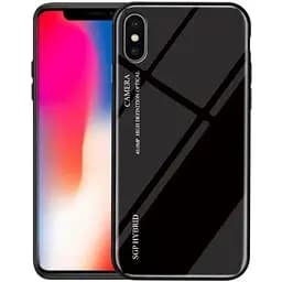 Чохол бампер Primo Gradient Glass для Apple iPhone X / Xs Black