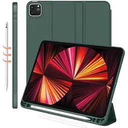 Чохол-книжка CDK для Apple iPad Pro 11" 4gen 2022 екокожа/силікон Smart Case cлот стилус (011190) green