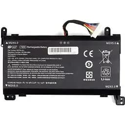 Акумулятор до ноутбука HP Omen 17 (FM08) 14.8V 5200mAh, 16 pin PowerPlant (NB461776)