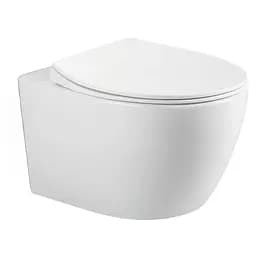 Унитаз подвесной Mixxus Ellipse-0307-T3 520x373x365 мм, система смыва Tornado 3.0 MI6706, Белый