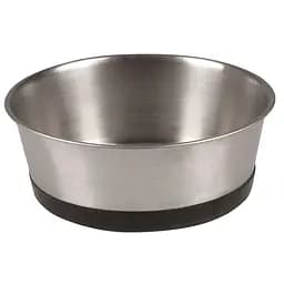 Миска для животных TatraPet из нержавеющей стали с прорезиненным дном 900 мл 17 см 