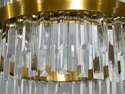 Люстра стельова LED Diasha 840/500BR 110W, 6050 лм, кришталь, для спальні та вітальні - мініатюра 4