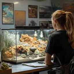 Світильник керамічний патрон з термостатом Terrario Muaritan Temperature Control 200W - мініатюра 3