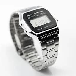 Годинники наручні чоловічі японські цифрові якісні оригінальні Casio Collection A158WEA-1EF - мініатюра 3