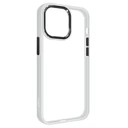 Чехол для Apple iPhone 12 Pro Max, UNIT2, белый, ударопрочный, прозрачный противоударный чехол-накладка из TPU и поликарбоната (PC), с защитными бортиками, защита всего корпуса от ударов и царапин, ArmorStandart (ARM74792)