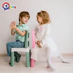Дитячий стілець ТехноК Kids Chair до 75 кг зелений 0181TXK  - мініатюра 6