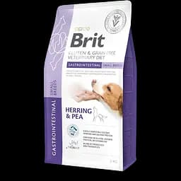 Корм сухий Brit VetDiet Dog Gastrointestinal Small Breeds для собак малих порід при проблемах з травленням з оселедцем 2 кг