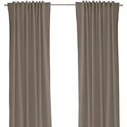 Шторы на кухню и комнату Cosas RUM 180х260 см 2 шт коричневый (Curtains_Chocolate_180x260)