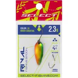 Блешня Select Rival 2.3g 30mm #28 River Cocktail - мініатюра 2