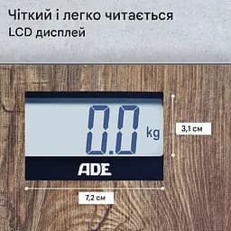 Ваги підлогові ADE Holzoptik (BE2004) - мініатюра 2