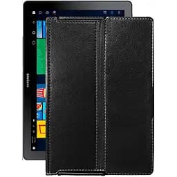 Чехол StatusCASE из экокожи для планшета Samsung Galaxy Book 2 (sm-w737v) Черный матовый