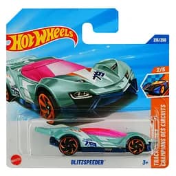 Базова машинка Hot Wheels Track Champs Blitzspeeder бірюзова (5785) JBB83-N521     