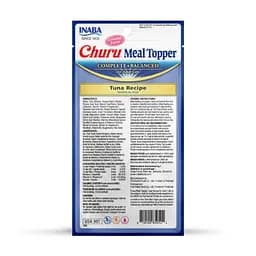 Ласощі Inaba Churu Meal Topper для котів, кремовий мус в стіках з тунцем 4x14 г - мініатюра 2