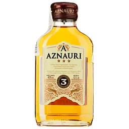 Коньяк України Aznauri 3 зірки 40% 0.1 л (859883)