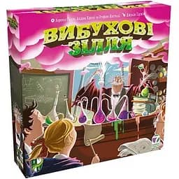 Настольная игра Games 7 Days Взрывные зелья G7D066UA 80 пузырьков с ингредиентами