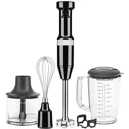 Блендер KitchenAid 5KHBV83EOB занурювальний з аксесуарами чорний (5KHBV83EOB)
